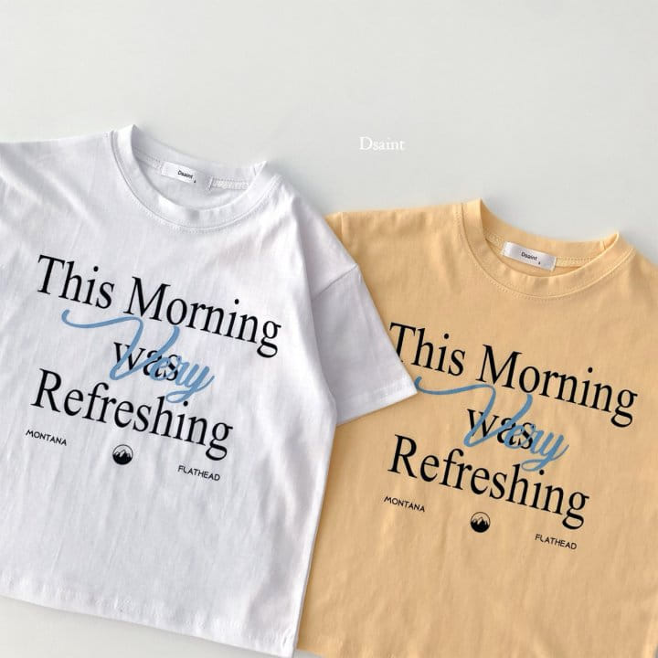 Dsaint - Korean Children Fashion - #childofig - This Morning Tee - 6