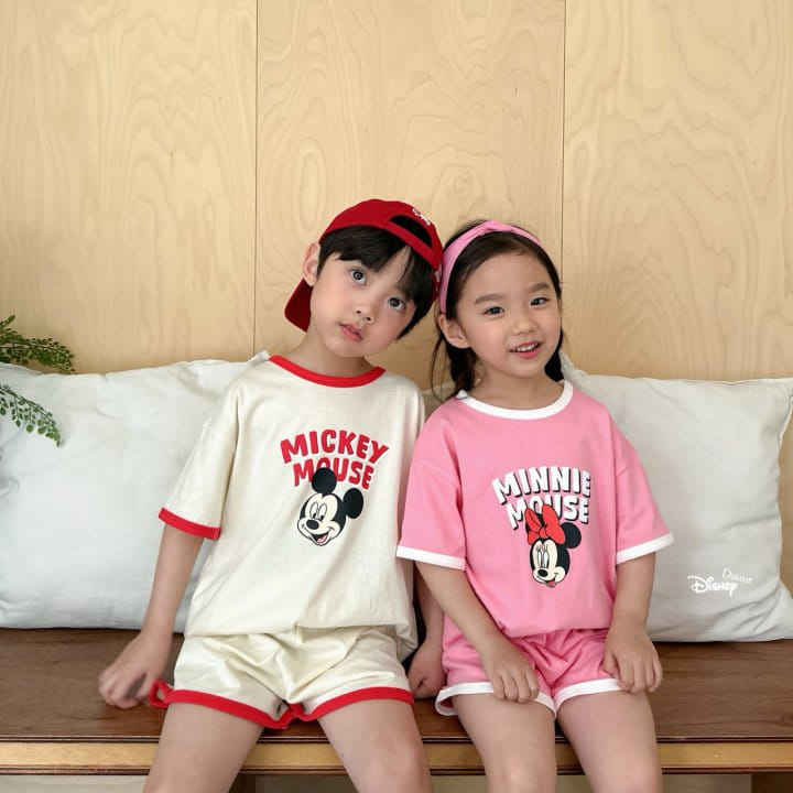 Dsaint - Korean Children Fashion - #childofig - Friend Piping Top Bottom Set - 8