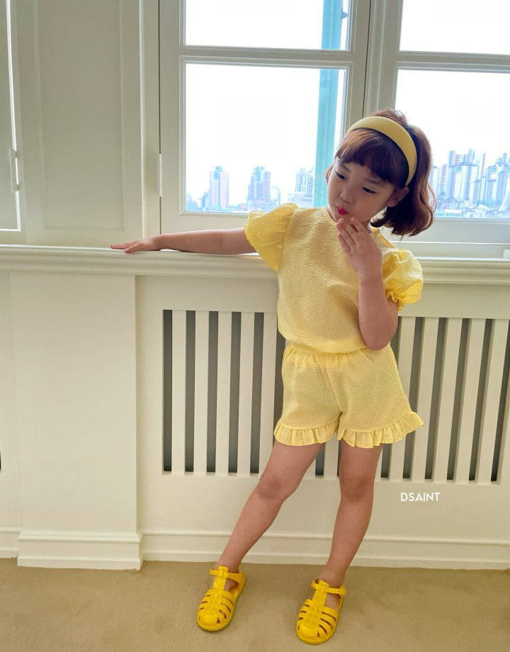 Dsaint - Korean Children Fashion - #childofig - Pretty Top Bottom Set - 8