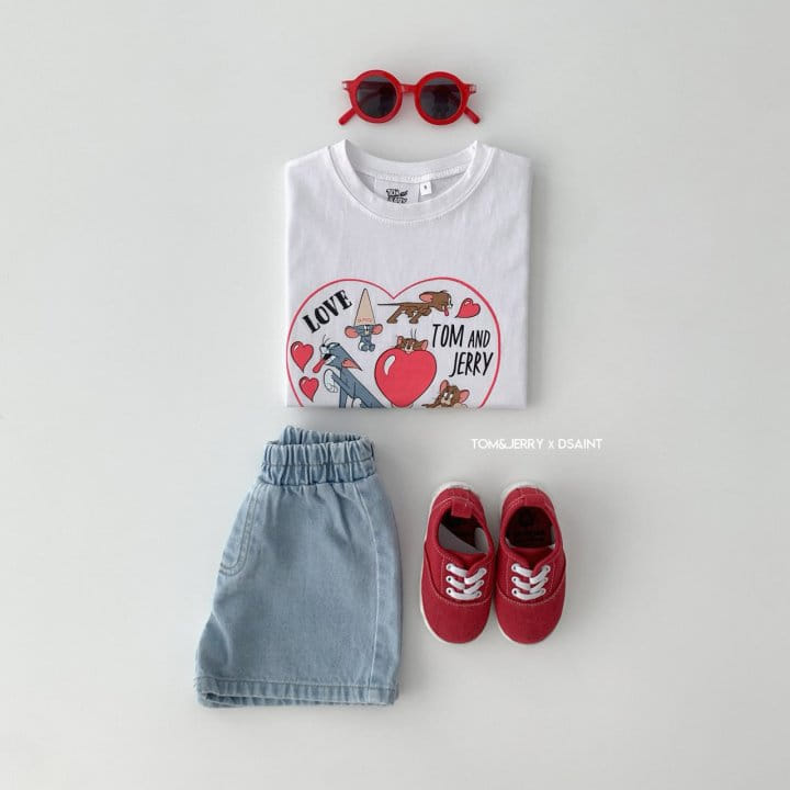 Dsaint - Korean Children Fashion - #prettylittlegirls - Heart T J Tee - 4