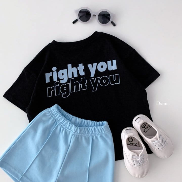 Dsaint - Korean Children Fashion - #designkidswear - Right You Tee - 11