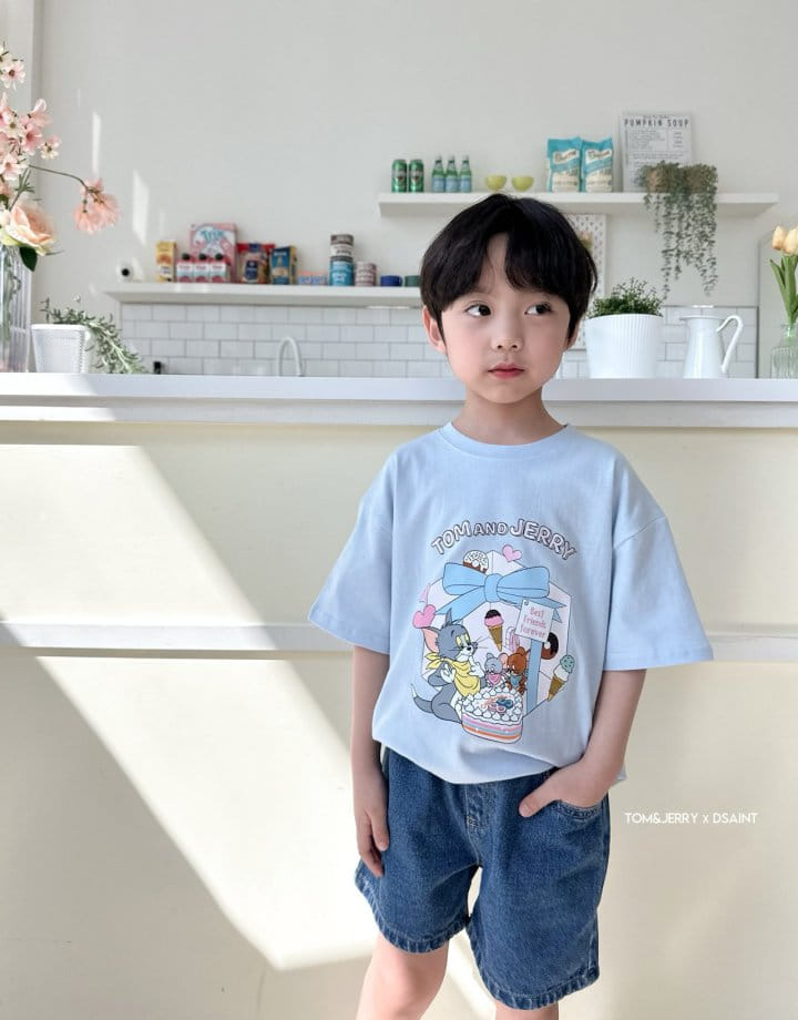 Dsaint - Korean Children Fashion - #designkidswear - Icecream T J Tee - 10