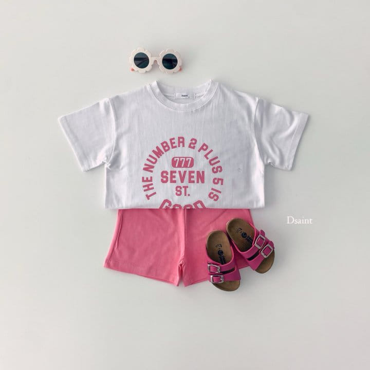 Dsaint - Korean Children Fashion - #designkidswear - 777 Seven Top Bottom Set - 5