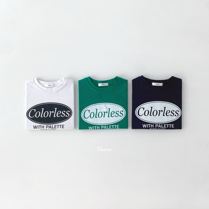 Dsaint - Korean Children Fashion - #designkidswear - Color Less Tee