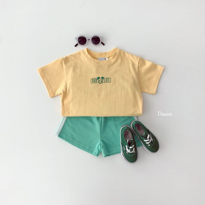 Dsaint - Korean Children Fashion - #discoveringself - Two Line Shorts - 10