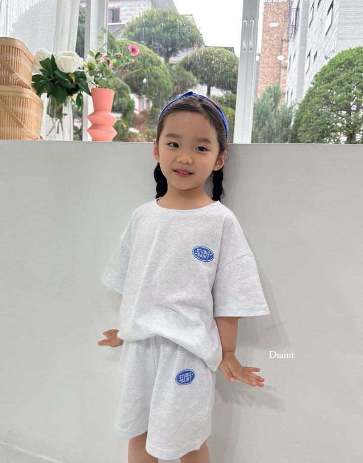 Dsaint - Korean Children Fashion - #discoveringself - Circle Stu Top Bottom Set - 8