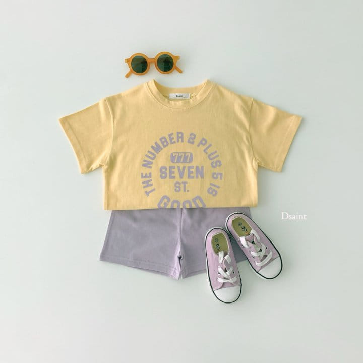 Dsaint - Korean Children Fashion - #discoveringself - 777 Seven Top Bottom Set - 6