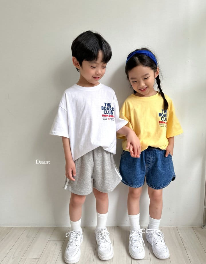 Dsaint - Korean Children Fashion - #fashionkids - Board Club Tee - 3