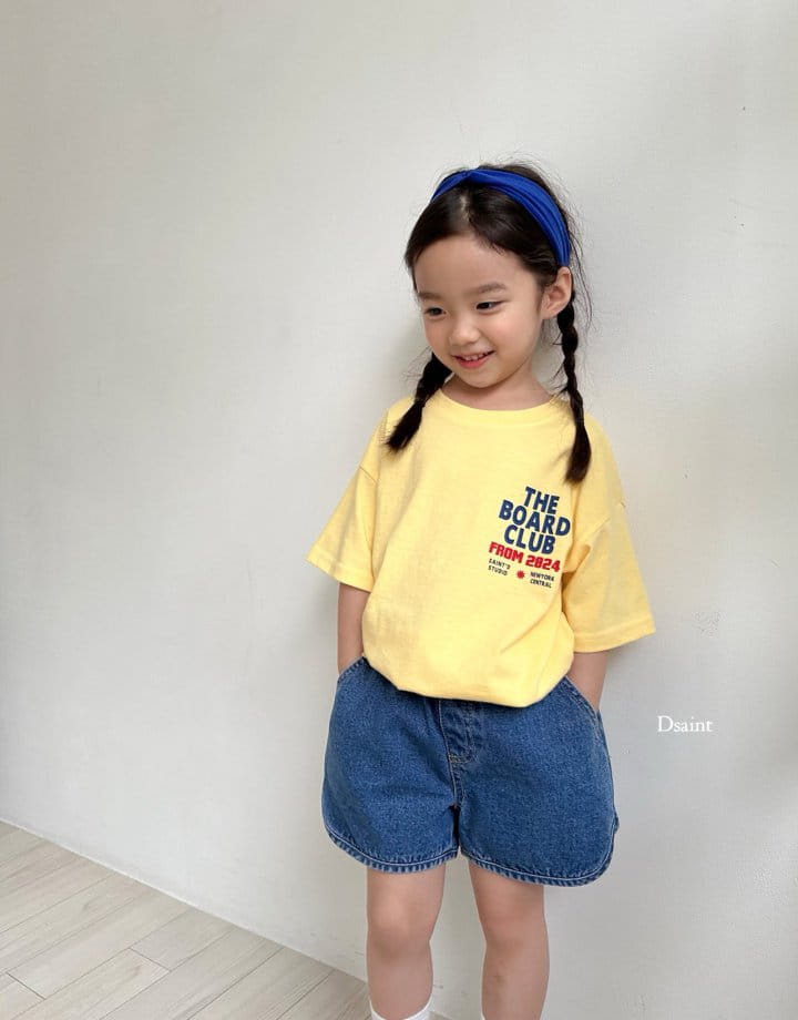 Dsaint - Korean Children Fashion - #fashionkids - Board Club Tee - 4