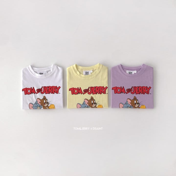 Dsaint - Korean Children Fashion - #kidsshorts - Two J Cheese Tee - 2