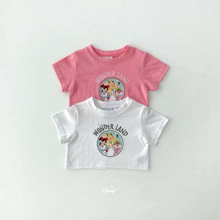 Dsaint - Korean Children Fashion - #kidsshorts - Wonderland Crop Tee