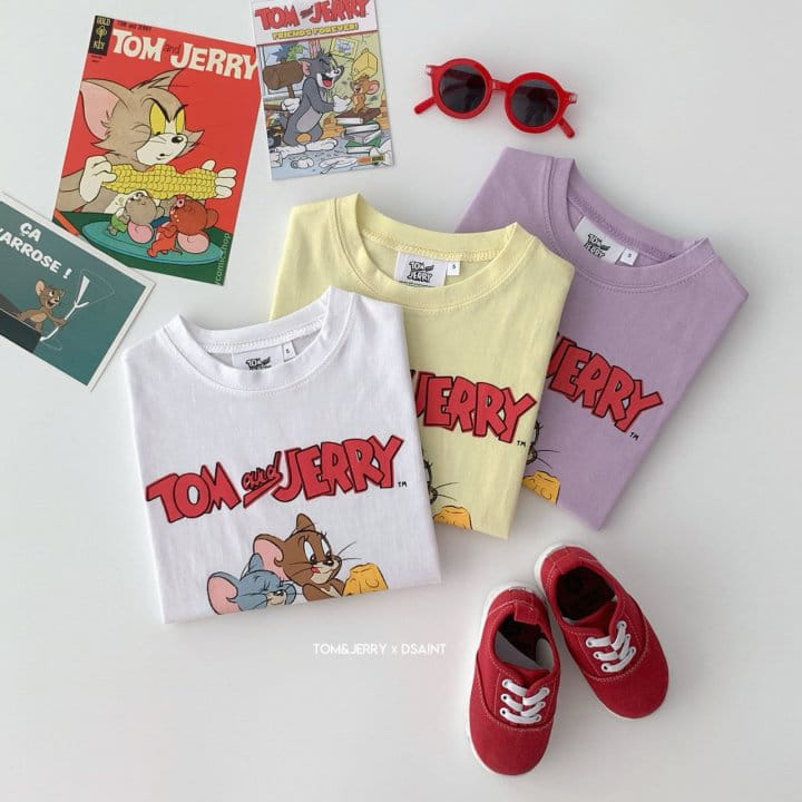 Dsaint - Korean Children Fashion - #kidsstore - Two J Cheese Tee - 4