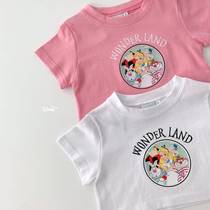 Dsaint - Korean Children Fashion - #kidzfashiontrend - Wonderland Crop Tee - 3