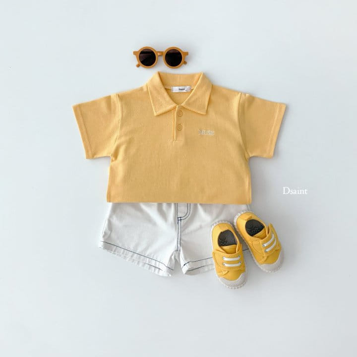 Dsaint - Korean Children Fashion - #kidzfashiontrend - Muse Collar Tee - 7