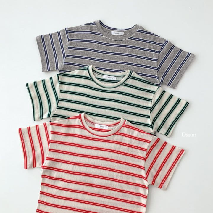 Dsaint - Korean Children Fashion - #littlefashionista - Heart ST Tee - 2