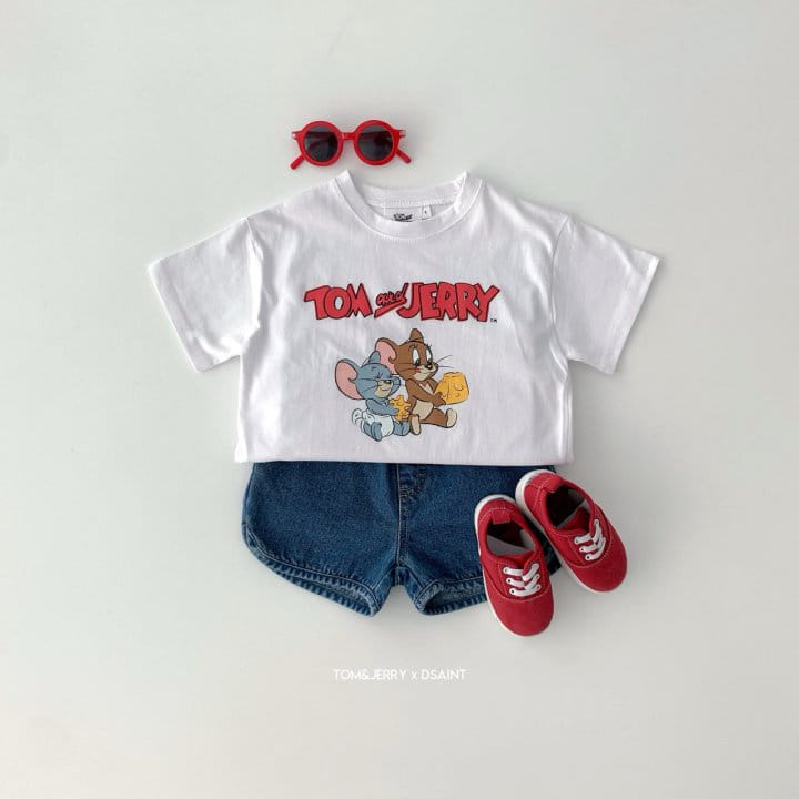 Dsaint - Korean Children Fashion - #littlefashionista - Two J Cheese Tee - 6