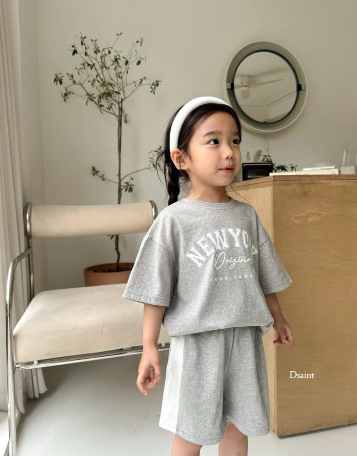 Dsaint - Korean Children Fashion - #magicofchildhood - Original New York Top Bottom Set - 10