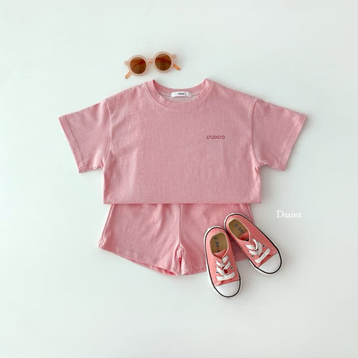 Dsaint - Korean Children Fashion - #magicofchildhood - Pigment Studio Top Bottom Set - 7