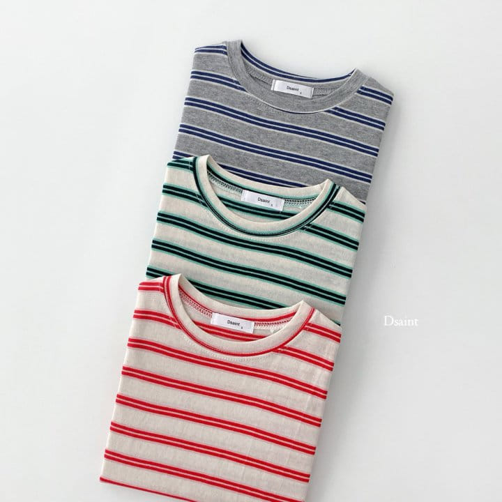 Dsaint - Korean Children Fashion - #magicofchildhood - Heart ST Tee - 3