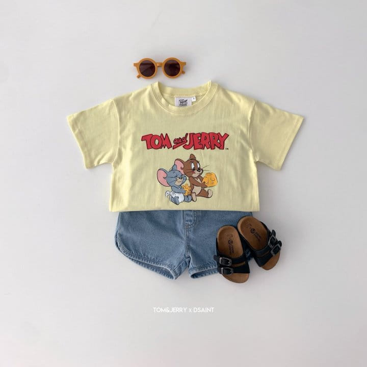 Dsaint - Korean Children Fashion - #magicofchildhood - Two J Cheese Tee - 7