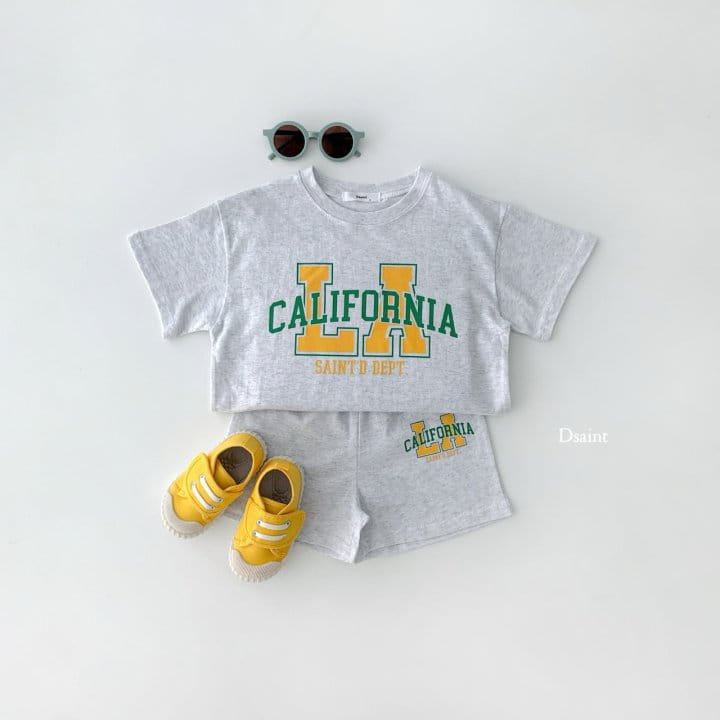 Dsaint - Korean Children Fashion - #magicofchildhood - La Cali Top Bottom Set - 6