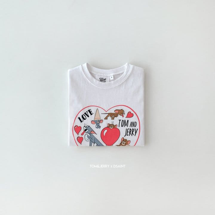 Dsaint - Korean Children Fashion - #magicofchildhood - Heart T J Tee