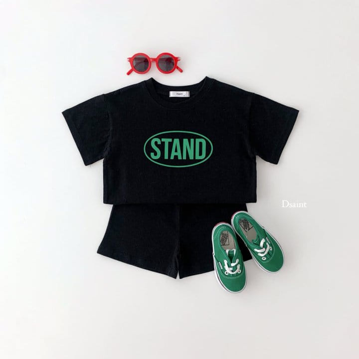 Dsaint - Korean Children Fashion - #magicofchildhood - Stand Top Bottom Set - 7