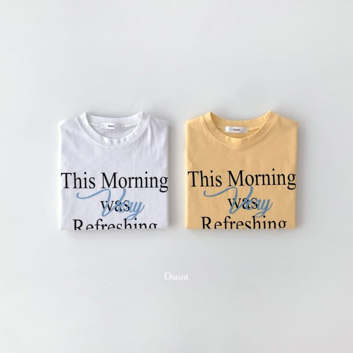 Dsaint - Korean Children Fashion - #magicofchildhood - This Morning Tee - 4