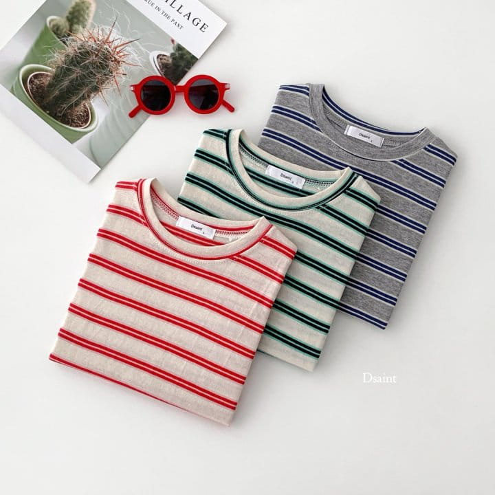 Dsaint - Korean Children Fashion - #magicofchildhood - Heart ST Tee - 4