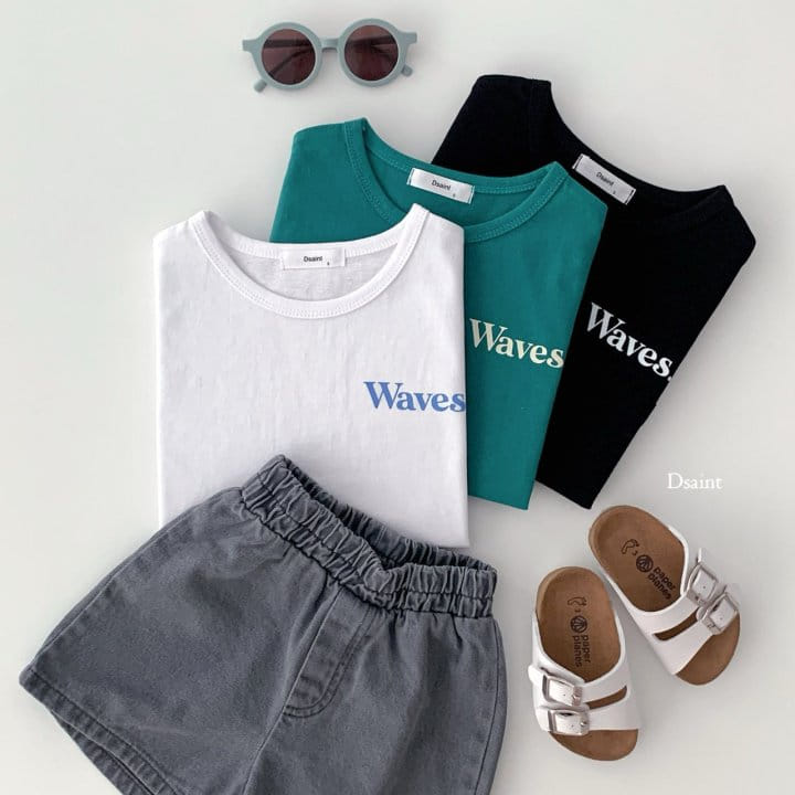 Dsaint - Korean Children Fashion - #minifashionista - Wave Sleeveless Tee - 5