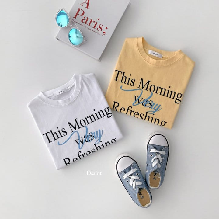 Dsaint - Korean Children Fashion - #prettylittlegirls - This Morning Tee - 5