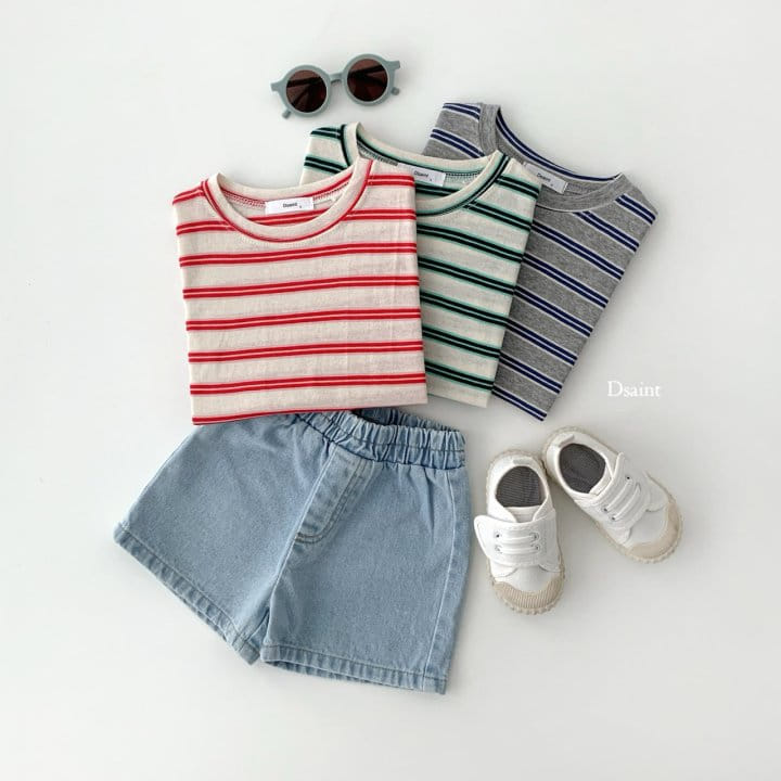 Dsaint - Korean Children Fashion - #prettylittlegirls - Heart ST Tee - 5