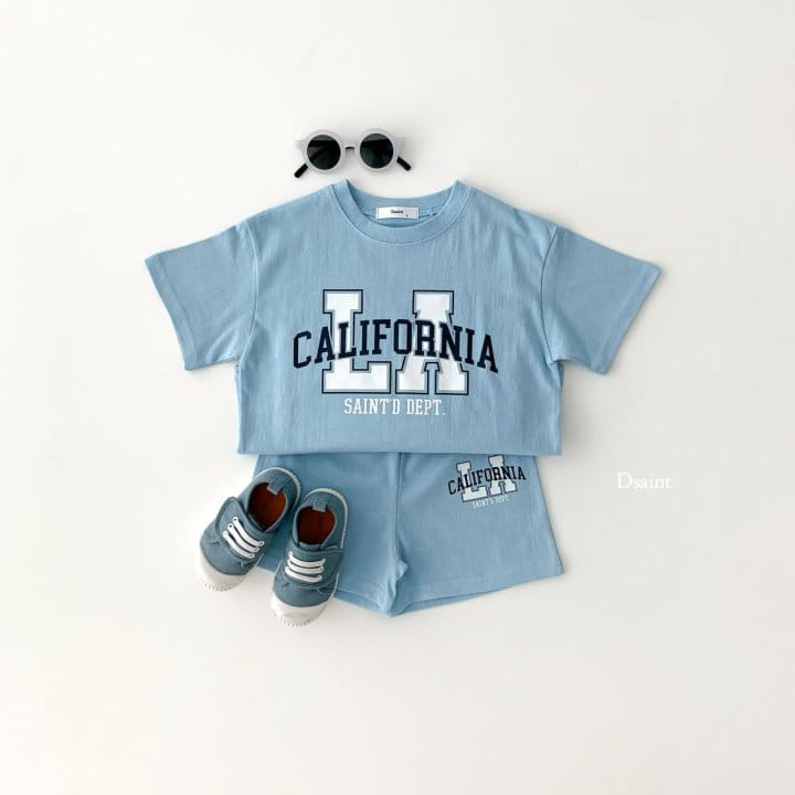 Dsaint - Korean Children Fashion - #prettylittlegirls - La Cali Top Bottom Set - 8