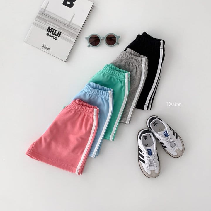 Dsaint - Korean Children Fashion - #stylishchildhood - Two Line Shorts - 6