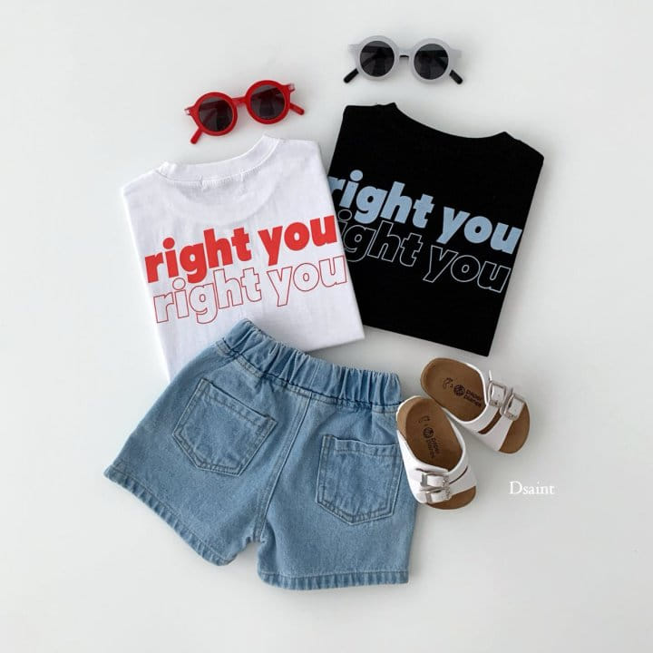 Dsaint - Korean Children Fashion - #toddlerclothing - Right You Tee - 7