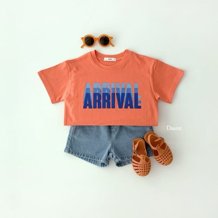 Dsaint - Korean Children Fashion - #toddlerclothing - Arrival Tee - 9