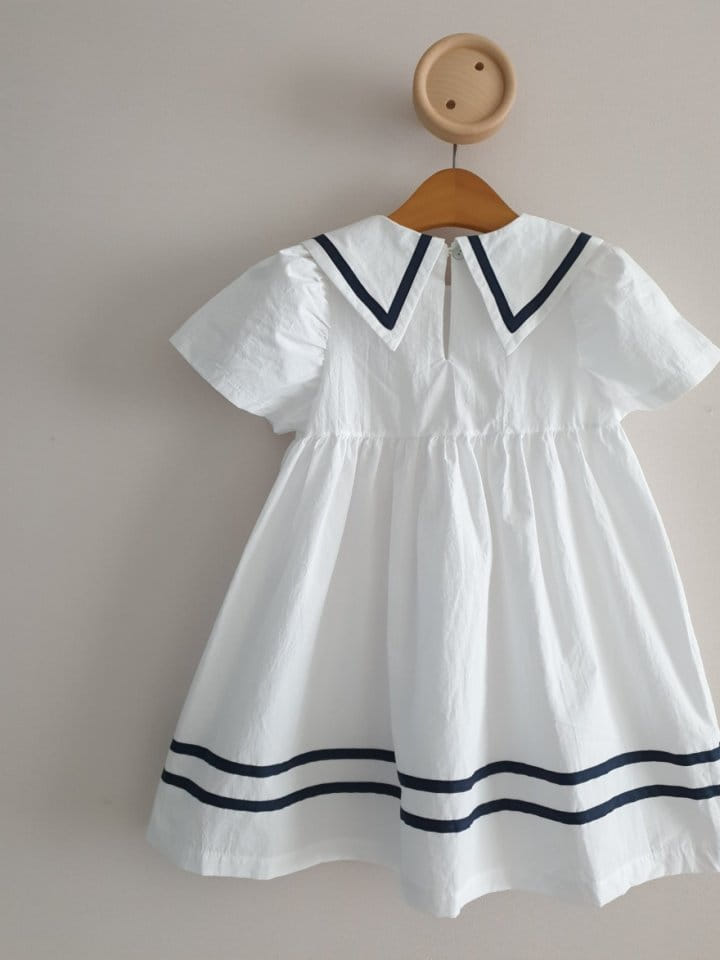 Eclair - Korean Children Fashion - #prettylittlegirls - Marine One-Piece - 8