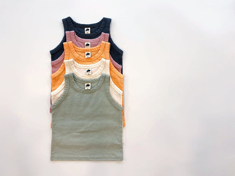 Ellykiki - Korean Children Fashion - #magicofchildhood - Jjin Basic Sleeveless Tee - 2