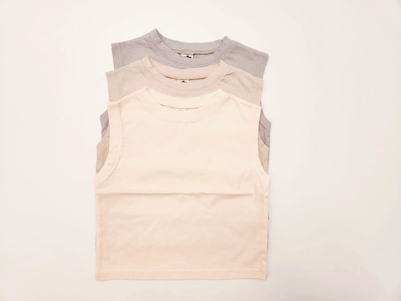 Ellykiki - Korean Children Fashion - #magicofchildhood - Cookies Sleeveless Tee