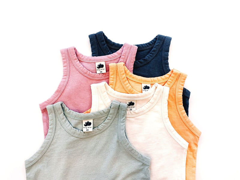 Ellykiki - Korean Children Fashion - #minifashionista - Jjin Basic Sleeveless Tee - 3