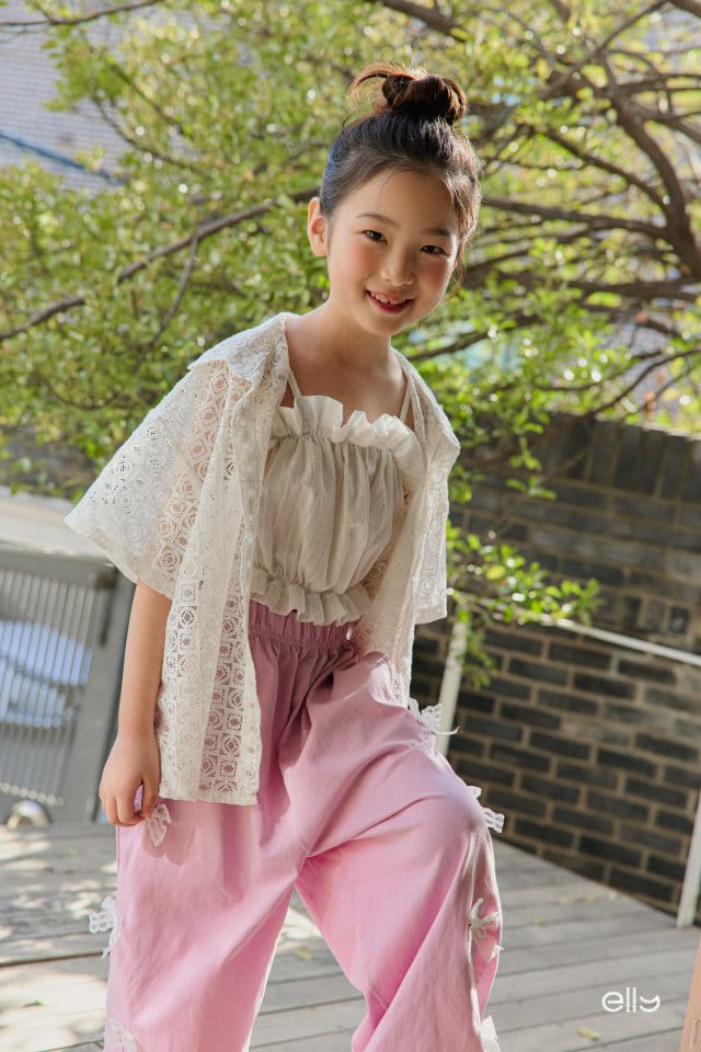 Ellymolly - Korean Children Fashion - #Kfashion4kids - Cube Lace Shirt - 11