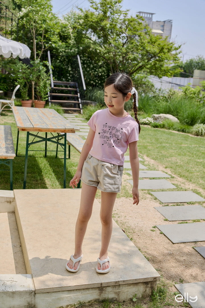 Ellymolly - Korean Children Fashion - #childofig - Petite Crop Tee - 5