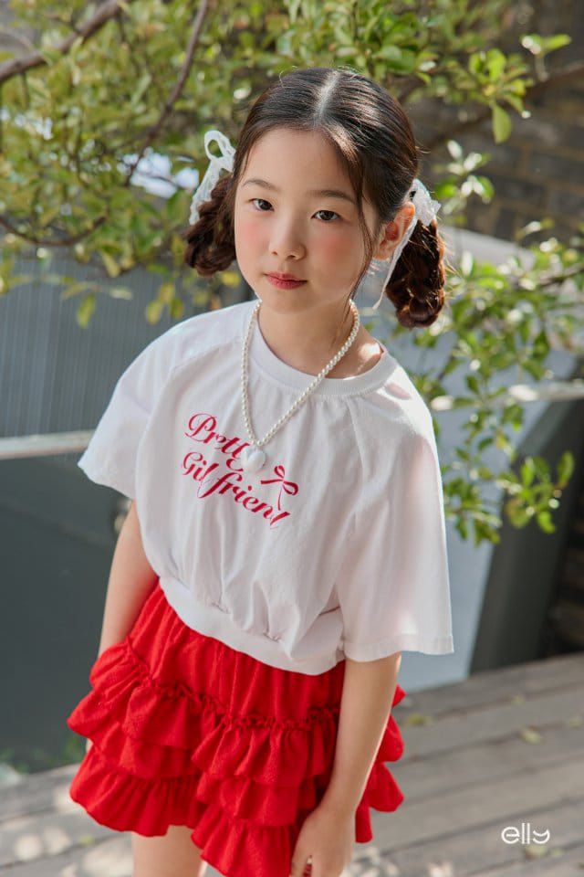 Ellymolly - Korean Children Fashion - #childofig - Pretty Crop Tee - 5