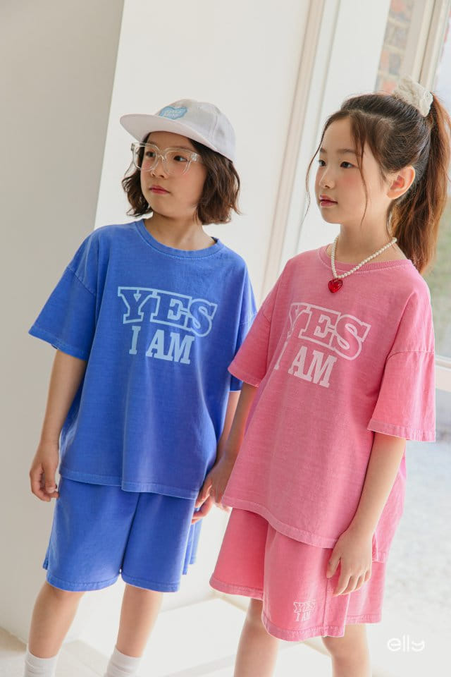 Ellymolly - Korean Children Fashion - #designkidswear - Yes Dyeing Tee