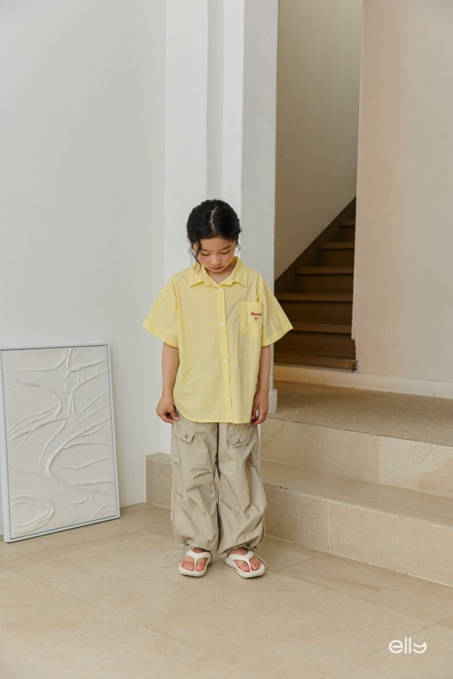 Ellymolly - Korean Children Fashion - #discoveringself - Cream Crunch Shirt - 7