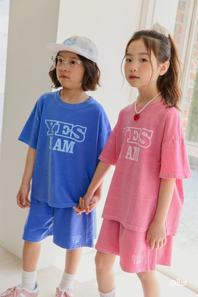 Ellymolly - Korean Children Fashion - #fashionkids - Yes Dyeing Tee - 3