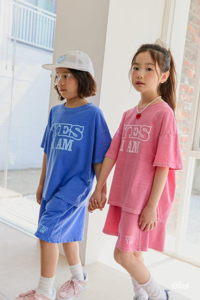 Ellymolly - Korean Children Fashion - #fashionkids - Yes Dyeing Tee - 4