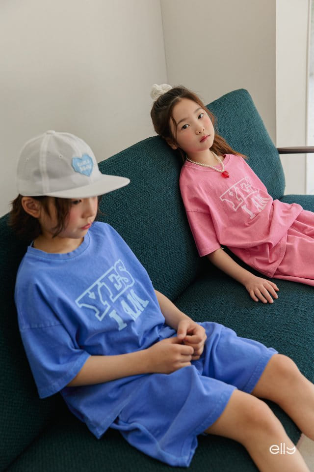 Ellymolly - Korean Children Fashion - #kidsstore - Yes Dyeing Tee - 5