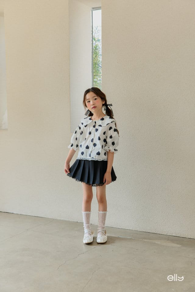 Ellymolly - Korean Children Fashion - #littlefashionista - Over Puff Blanc