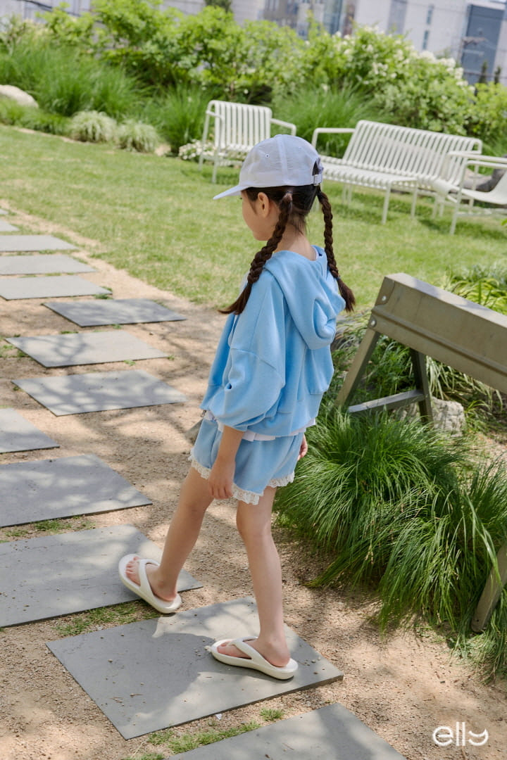 Ellymolly - Korean Children Fashion - #minifashionista - Terry Lace Shorts - 7